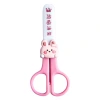 Children's small scissors, baby scissors, safe handmade, plastic, won't hurt hands, suitable for kindergarten art workers Item Picture
